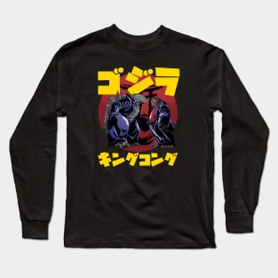 Godzilla vs Kong Gangster Long Sleeve T-Shirt